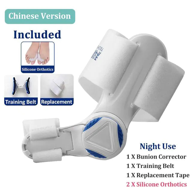 🦶 Bunion Corrector Relief Orthopedic Splint Pads for Hammer Toe Straightener & Protector