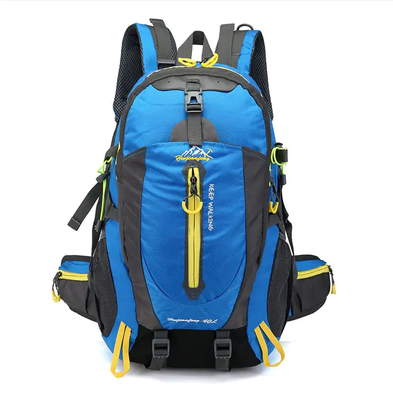 🎒 Waterproof Climbing Backpack Daypack Outdoor Camping Climbing Backpack with Rain Cover for Men Women