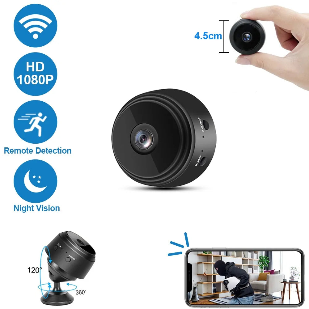 📷 A9 Mini Camera WiFi 1080P HD IP Camera Home Security Magnetic Wireless Mini Camcorder Micro Video Surveillance Camera with IR Night Vision