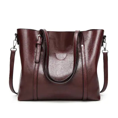 👜 Shoulder Bags for Women Genuine Leather Totes Shoulder Bag Purses and Handbags with Top Magnetic Snap Closure