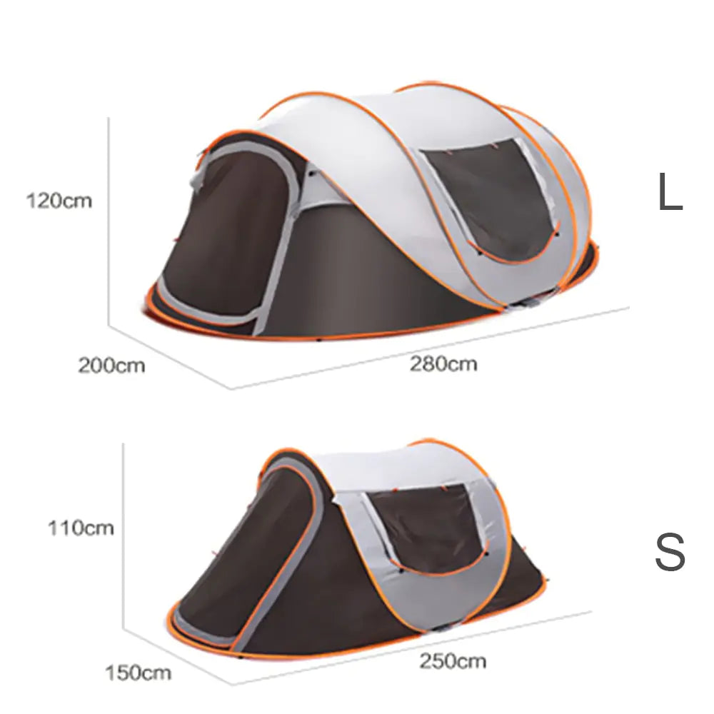 ⛺️ Outdoor Pop up Tent 2 Person Tent Waterproof Instant Easy Setup Family Tent Great for Hiking, Backpacking Sun Shade Shelter for Picnic, Backyard, Festivals