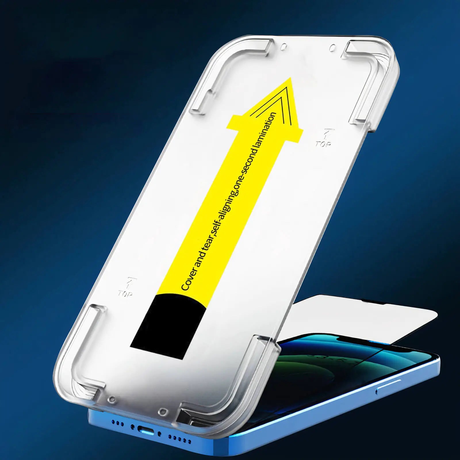 📱 Screen Protector Full-Coverage Tempered Glass Screen Protector High Scratch Resistance, Oil-Resistant, Reinforced Edges, Easy Install