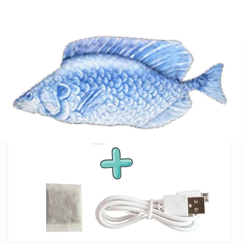 🐟 Head Fish Squeeze Toy Realistic Fish Chew Toy for Cats / Kitty / Kitten Fish Flop Cat Toy Catnip Crinkle Toys